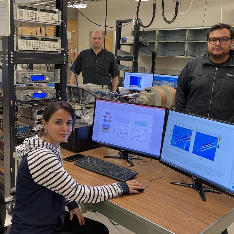 Igor Barsukov and his students